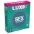 Ребристые презервативы LUXE Royal Sex Machine - 3 шт. - Luxe - купить с доставкой в Королеве