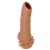 Телесная насадка с усиками и открытой головкой Nude Sleeve S - 10 см. - KOKOS - в Королеве купить с доставкой