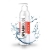 Возбуждающий гель-лубрикант SPLASHGLIDE HOT STIMULATIVE - 330 мл. - Splashglide - купить с доставкой в Королеве