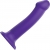 Фиолетовый фаллоимитатор-насадка Strap-On-Me Dildo Dual Density size L - 19 см. - Strap-on-me - купить с доставкой в Королеве