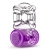 Фиолетовое эрекционное виброкольцо One Night Stand Vibrating C-Ring - Blush Novelties - в Королеве купить с доставкой
