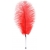 Красное страусовое пёрышко - ToyFa - купить с доставкой в Королеве