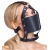 Черный намордник с кляпом-шаром Head Harness With A Gag - Orion - купить с доставкой в Королеве