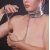 Серебристый ошейник из искусственной кожи - Sitabella - купить с доставкой в Королеве