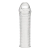 Текстурированная насадка на пенис Clear Textured Penis Enhancing Sleeve Extension - 16,5 см. - BlueLine - в Королеве купить с доставкой