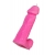 Розовая свеча в форме пениса - 13 см. - Pecado - купить с доставкой в Королеве