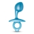 Голубая анальная пробка для массажа простаты Bulb Silicone Prostate Plug - 10,7 см. - b-Vibe - в Королеве купить с доставкой