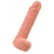 Телесная удлиняющая фаллическая насадка - 16 см. - ToyFa - в Королеве купить с доставкой