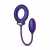 Фиолетовое эрекционное виброкольцо с анальным шариком Eclipse - ONE DC B.V. - в Королеве купить с доставкой