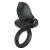 Черное эрекционное кольцо с вибрацией Adrien - Baile - в Королеве купить с доставкой