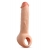 Телесная насадка-удлинитель Thrive 8.75 Inch Realistic Penis Extender Sleeve - 22,2 см. - Blush Novelties - в Королеве купить с доставкой