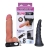 Страпон с 2 насадками и вибрацией UniStrap - 20 и 18 см. - LOVETOY (А-Полимер) - купить с доставкой в Королеве