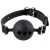 Силиконовый кляп-шар с отверстиями для дыхания Silicone Breathable Ball Gag Small - Pipedream - купить с доставкой в Королеве