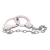 Наручники из металла с длинной цепочкой CHROME HANDCUFFS METAL HANDCUFFS W. KEY - NMC - купить с доставкой в Королеве