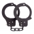 Чёрные наручники из листового металла BONDX METAL CUFFS BLACK - Dream Toys - купить с доставкой в Королеве