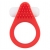 Красное эрекционное кольцо LIT-UP SILICONE STIMU RING 1 RED - Dream Toys - в Королеве купить с доставкой