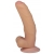 Фаллоимитатор REAL Standard с полузакрытой головкой - 13 см. - LOVETOY (А-Полимер)
