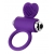 Фиолетовое виброкольцо с ресничками JOS PERY - JOS - в Королеве купить с доставкой