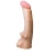 Телесная насадка REAL Standard с усиками на основании - 19 см. - LOVETOY (А-Полимер) - купить с доставкой в Королеве