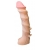 Насадка REAL Standard со спиралевидным узором - 19 см. - LOVETOY (А-Полимер) - купить с доставкой в Королеве