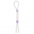 Прозрачное эрекционное кольцо-лассо SILICONE LASSO COCK RING DUAL BEADS - NMC - в Королеве купить с доставкой