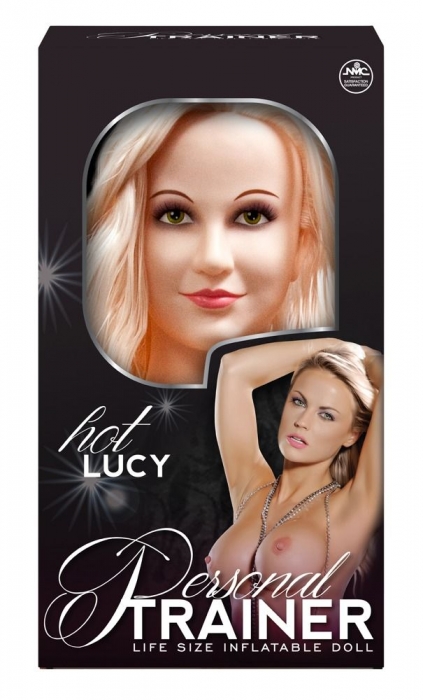 Надувная кукла с вибрацией и 2 любовными отверстиями Hot Lucy Lifesize Love Doll - NMC - в Королеве купить с доставкой