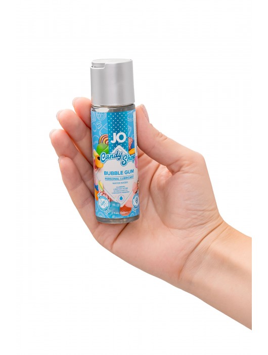 Смазка на водной основе Candy Shop Bubblegum с ароматом жвачки - 60 мл. - System JO - купить с доставкой в Королеве