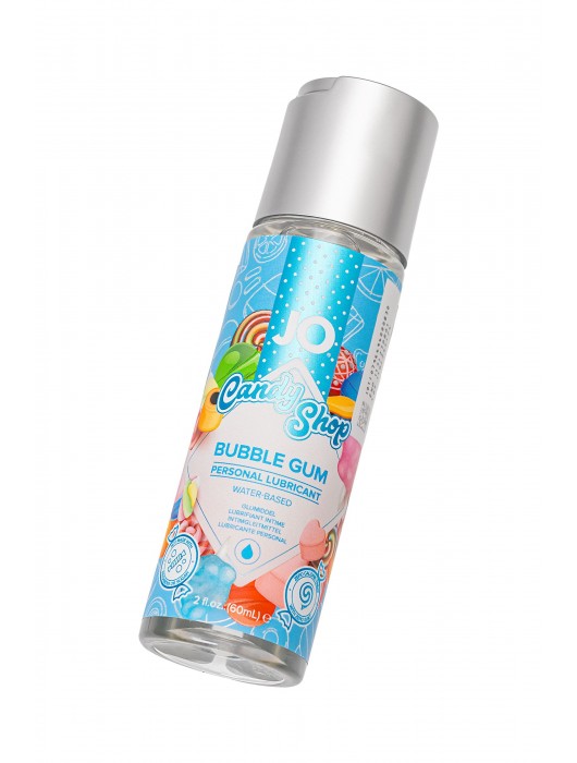 Смазка на водной основе Candy Shop Bubblegum с ароматом жвачки - 60 мл. - System JO - купить с доставкой в Королеве