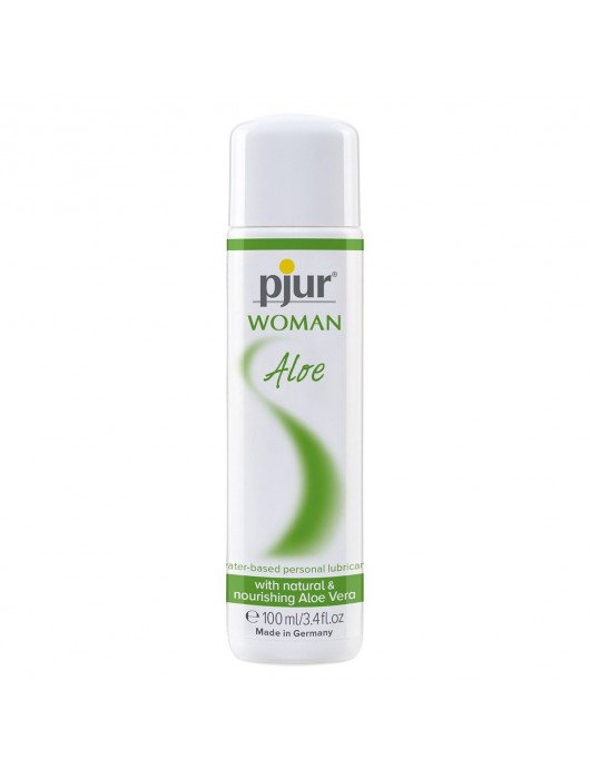 Лубрикант на водной основе pjur WOMAN Aloe - 100 мл. - Pjur - купить с доставкой в Королеве