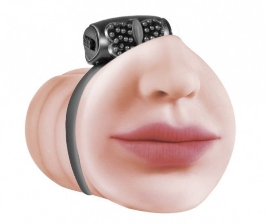 Мастурбатор-ротик с виброкольцом Satisfaction Beloved - Lola Games - в Королеве купить с доставкой