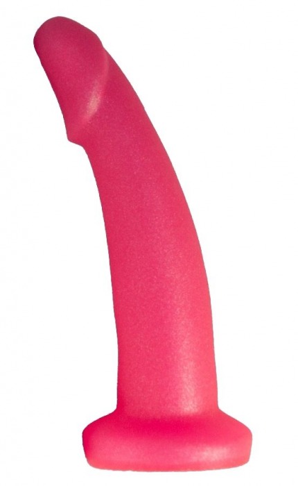 Розовый плаг-массажёр для простаты - 13,5 см. - LOVETOY (А-Полимер) - в Королеве купить с доставкой