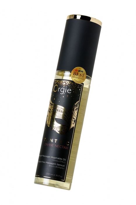 Растительное массажное масло Orgie Tantric Divine Nectar - 200 мл. - ORGIE - купить с доставкой в Королеве