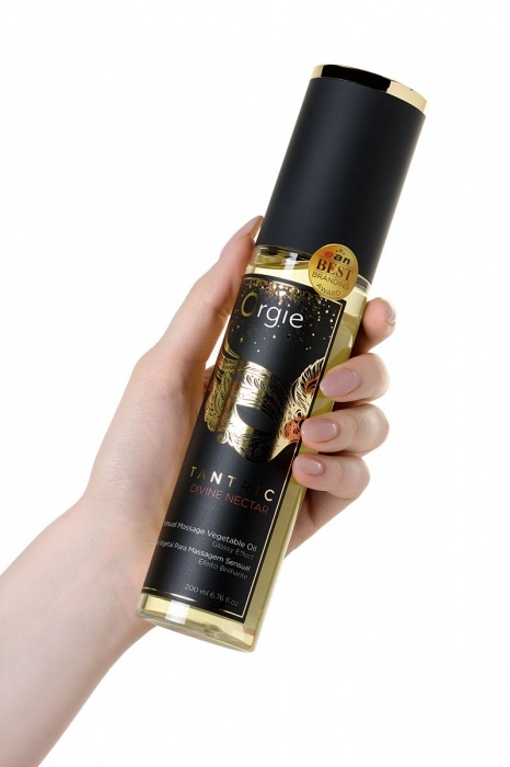 Растительное массажное масло Orgie Tantric Divine Nectar - 200 мл. - ORGIE - купить с доставкой в Королеве