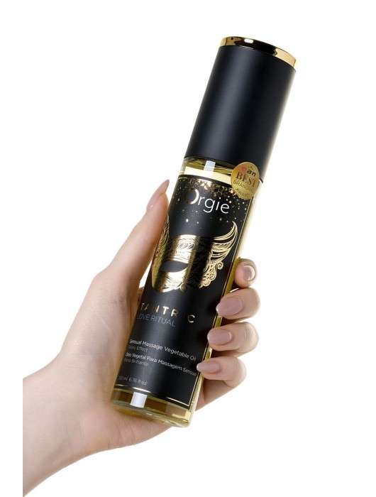 Растительное массажное масло Orgie Tantric Love Ritual - 200 мл. - ORGIE - купить с доставкой в Королеве