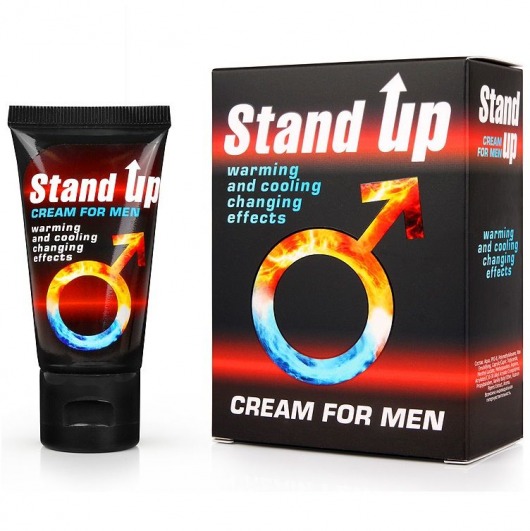 Возбуждающий крем для мужчин Stand Up - 25 гр. - Биоритм - купить с доставкой в Королеве