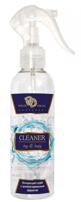 Очищающий спрей CLEANER toy and body - 200 мл. - БиоМед - купить с доставкой в Королеве