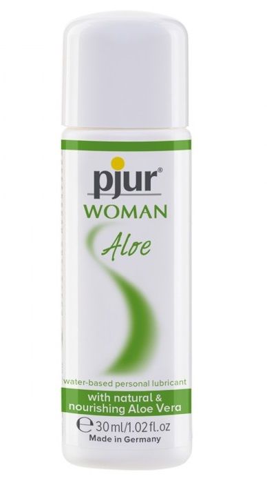 Лубрикант на водной основе pjur WOMAN Aloe - 30 мл. - Pjur - купить с доставкой в Королеве