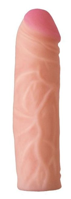 Телесная насадка на Harness с коннектором GREEN LINE - 15,5 см. - LOVETOY (А-Полимер) - купить с доставкой в Королеве