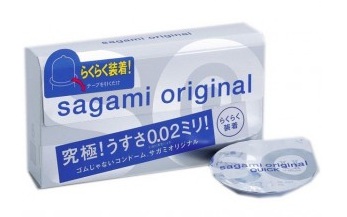 Ультратонкие презервативы Sagami Original QUICK - 6 шт. - Sagami - купить с доставкой в Королеве