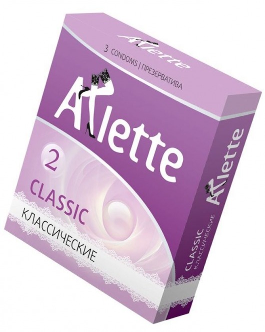 Классические презервативы Arlette Classic - 3 шт. - Arlette - купить с доставкой в Королеве