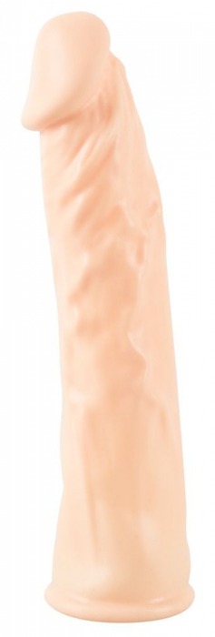 Телесная насадка-удлинитель Silicone Extension - 19 см. - Orion - в Королеве купить с доставкой