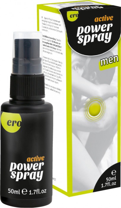 Стимулирующий спрей для мужчин Active Power Spray - 50 мл. - Ero - купить с доставкой в Королеве
