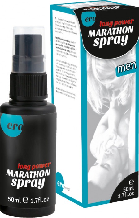Пролонгирующий спрей для мужчин Long Power Marathon Spray - 50 мл. - Ero - купить с доставкой в Королеве
