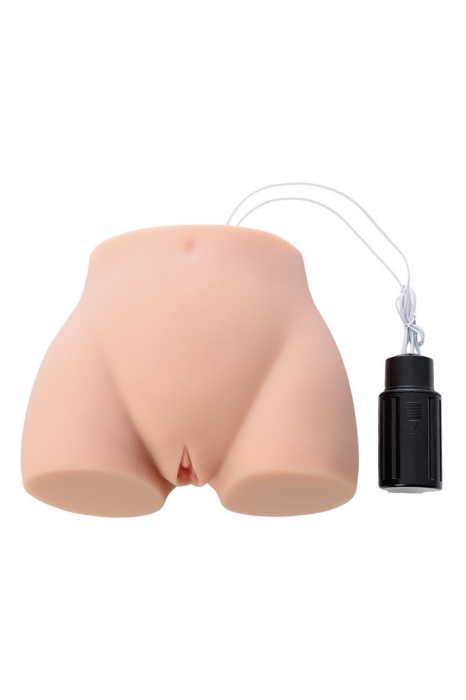 Мастурбатор-полуторс Cherry с вибрацией и двумя любовными тоннелями - KOKOS - в Королеве купить с доставкой