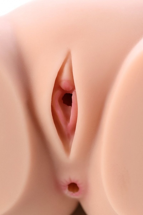 Мастурбатор-полуторс Cherry с вибрацией и двумя любовными тоннелями - KOKOS - в Королеве купить с доставкой