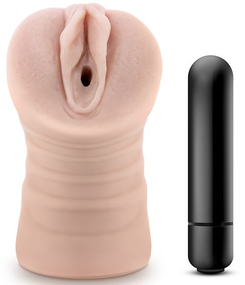 Телесный мастурбатор-вагина Rain - Blush Novelties - в Королеве купить с доставкой