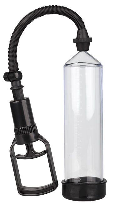 Прозрачная вакуумная помпа TRIGGER HANDLE PENIS PUMP - Dream Toys - в Королеве купить с доставкой