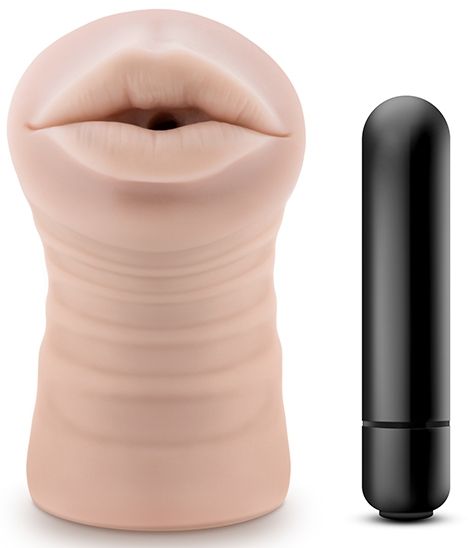 Телесный мастурбатор-ротик Skye - Blush Novelties - в Королеве купить с доставкой