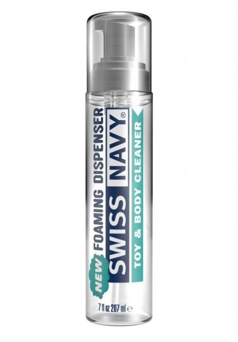 Очищающая пенка для игрушек и тела Swiss Navy Toy   Body Cleaner Foamer - 207 мл. - Swiss navy - купить с доставкой в Королеве
