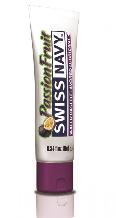 Лубрикант Swiss Navy Passion Fruit Lube с ароматом маракуйи - 10 мл. - Swiss navy - купить с доставкой в Королеве